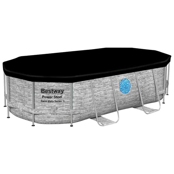 Power Steel Oval Pool Set 427x250x100 cm