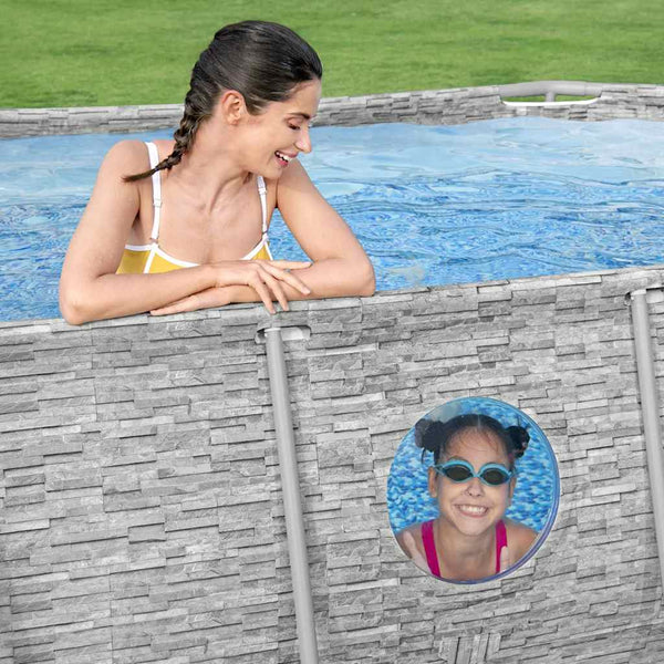 Power Steel Oval Pool Set 427x250x100 cm
