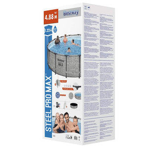 Bestway Power Steel Pool 488x122 cm