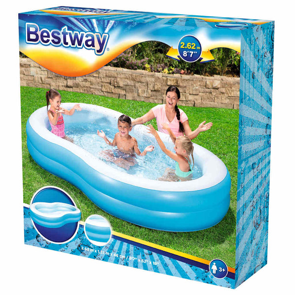 Bestway Big Lagoon Familienpool 262x157cm