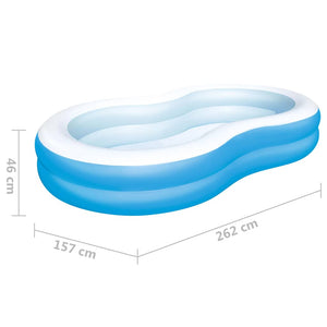 Bestway Big Lagoon Familienpool 262x157cm