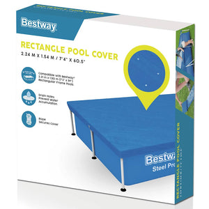 Bestway Flowclear Poolabdeckung 221x150 cm