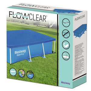 Bestway Flowclear Poolabdeckung 259x170 cm