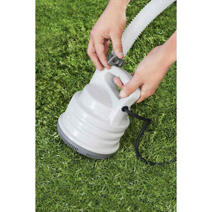 Bestway Pompe de piscine submersible blanche