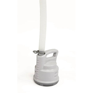 Bestway Pompe de piscine submersible blanche