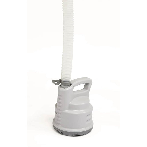 Bestway Pompe de piscine submersible blanche