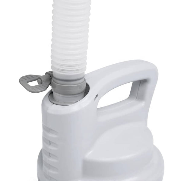 Bestway Pompe de piscine submersible blanche