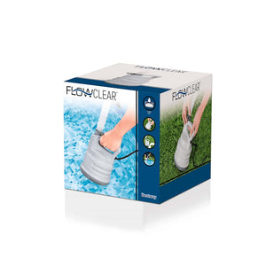 Bestway Pompe de piscine submersible blanche