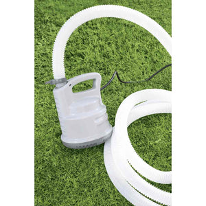 Bestway Pompe de piscine submersible blanche