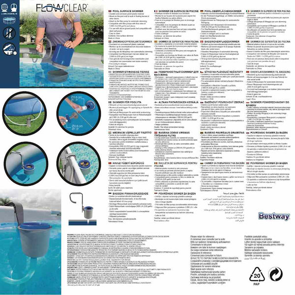 Bestway Flowclear Pool Oberflächenskimmer
