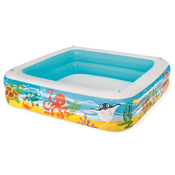 Bestway Planschbecken mit Baldachin Blau 140cm