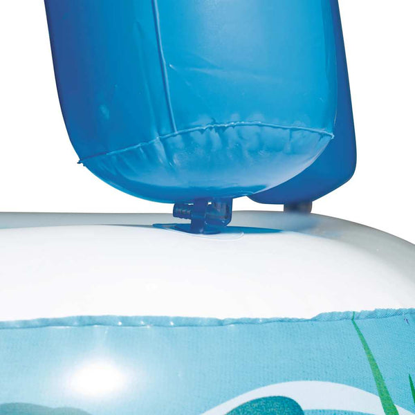 Bestway Planschbecken mit Baldachin Blau 140cm