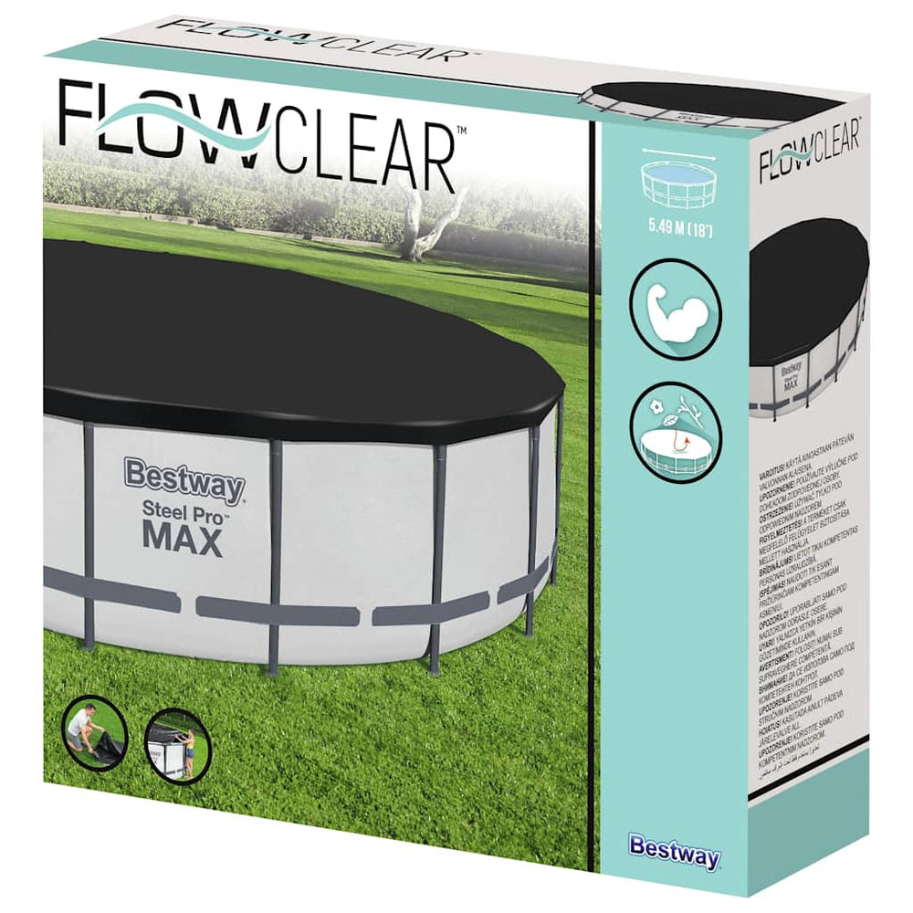 Bestway Flowclear 555 cm Poolabdeckung