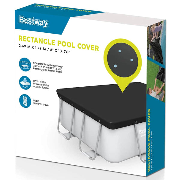 Bestway Flowclear Poolabdeckung 269x179 cm