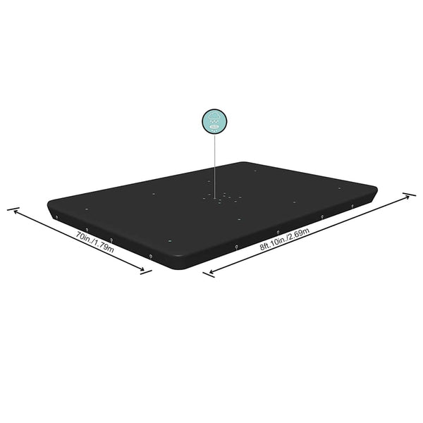 Bestway Flowclear Poolabdeckung 269x179 cm