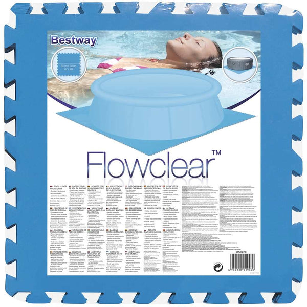 Bestway Pool Bodenschutz - 8-teiliges Set