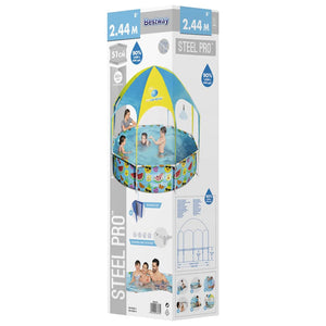 Bestway Steel Pro UV Careful Kinderpool 244x51cm