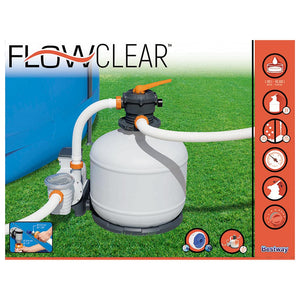 Bestway Flowclear Sandfilterpumpe 11.355 L/h