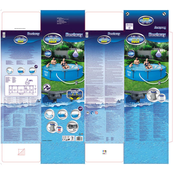 Bestway Steel Pro Max Pool Set 366x76cm