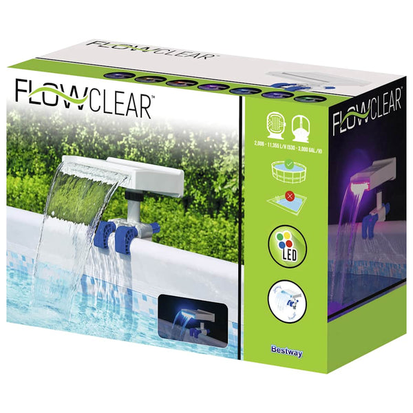 LED Pool Wasserfall
