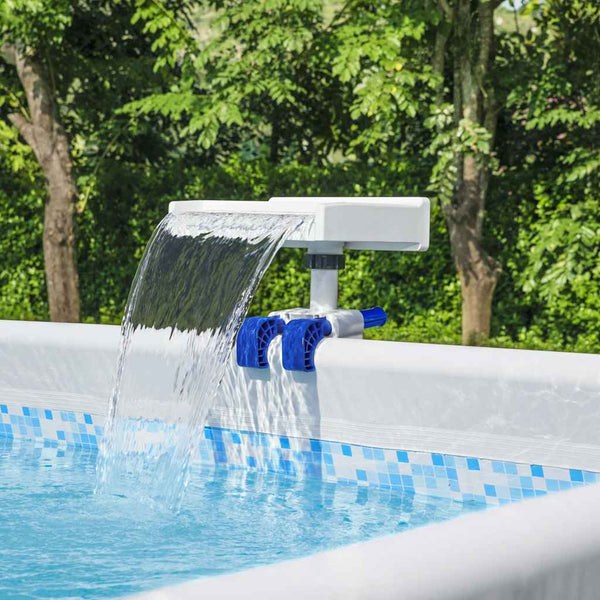LED Pool Wasserfall