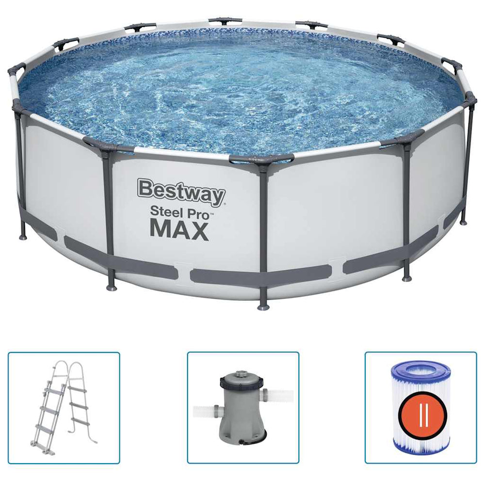 Steel Pro MAX Pool Set 366x100 cm