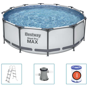 Steel Pro MAX Pool Set 366x100 cm