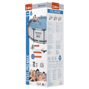 Steel Pro MAX Pool Set 366x100 cm