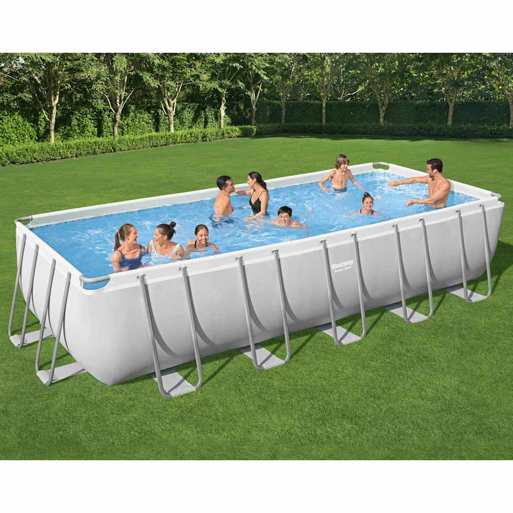 Bestway Power Steel Rechteckpool