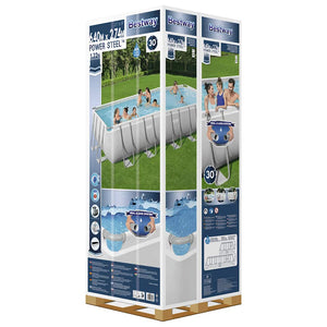 Bestway Power Steel Rechteckpool