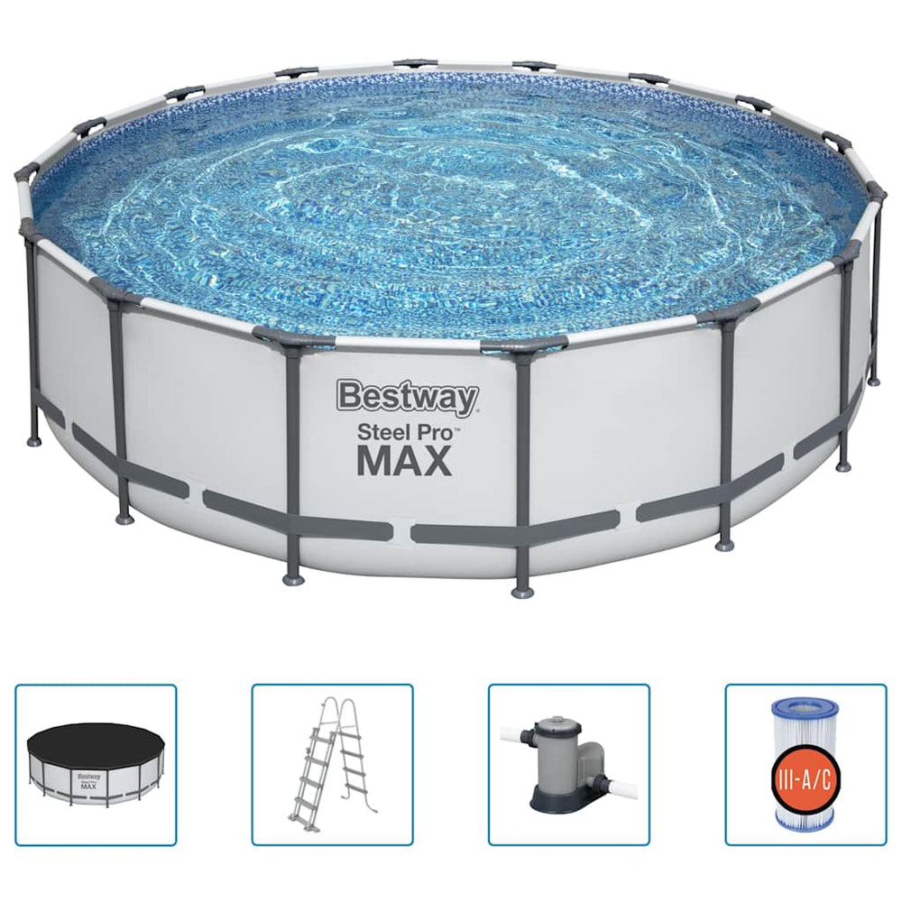 Steel Pro MAX Pool Set 488x122 cm