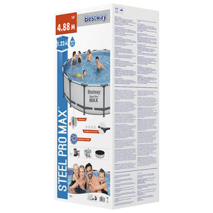 Steel Pro MAX Pool Set 488x122 cm