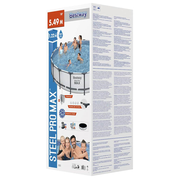 Bestway Steel Pro MAX Pool Set 549x122cm