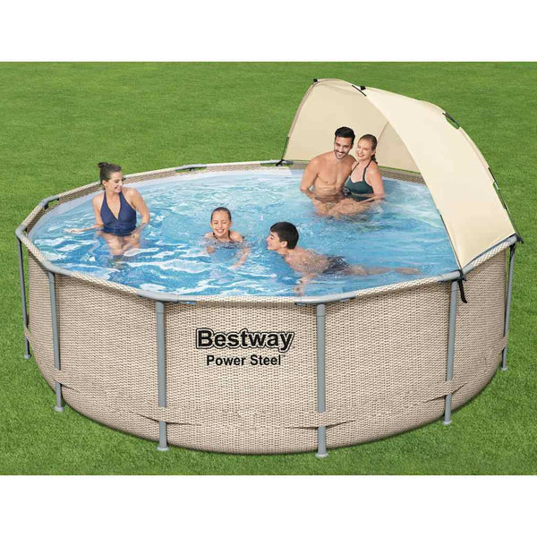 Bestway Power Steel Pool Set 396x107 cm