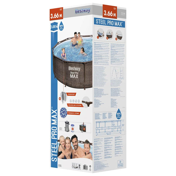 Bestway Steel Pro MAX Pool Set 366x100cm