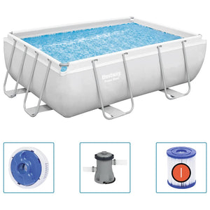 Bestway Power Steel Pool Set 282x196x84cm