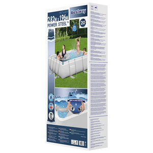 Bestway Power Steel Pool Set 282x196x84cm