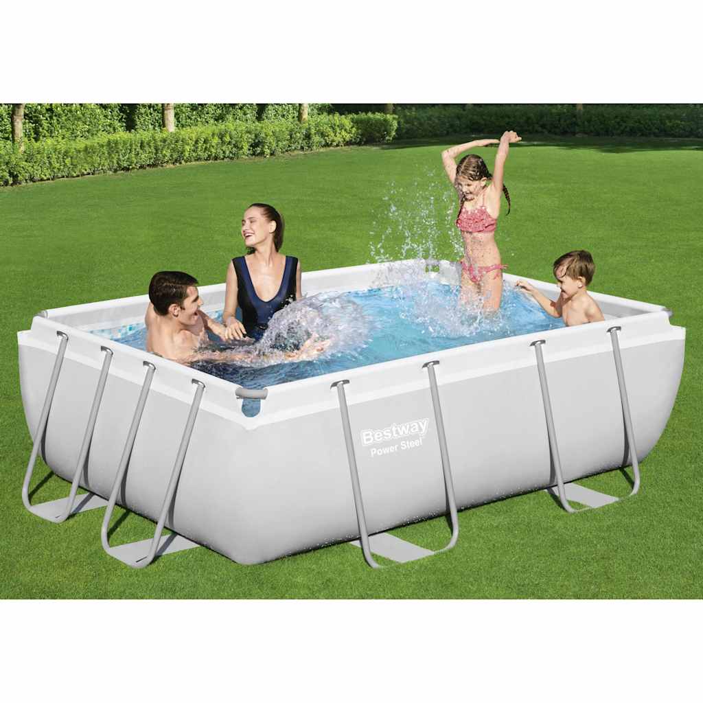 Bestway Power Steel Pool Set 282x196x84cm