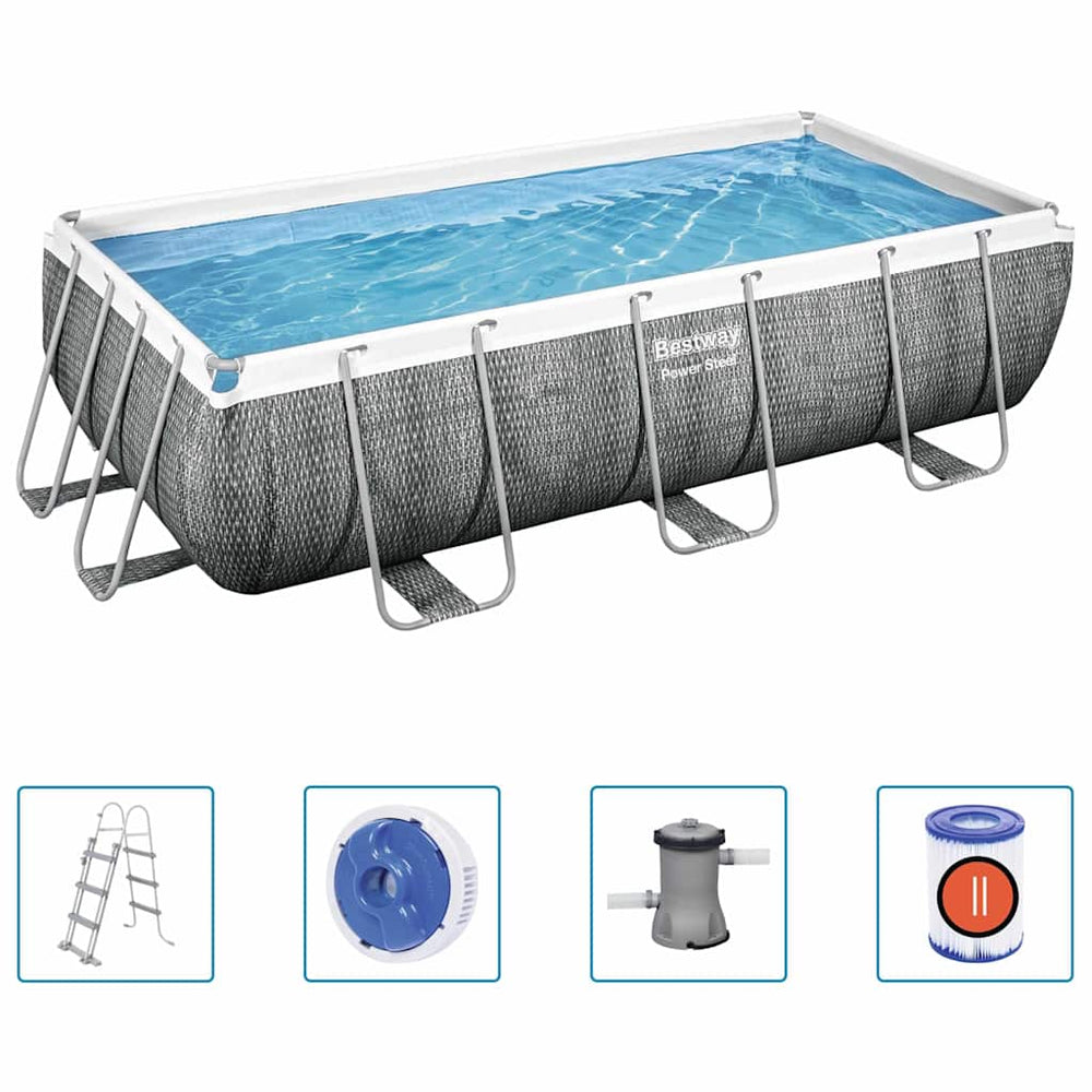 Bestway Power Steel Pool Set 404x201x100cm