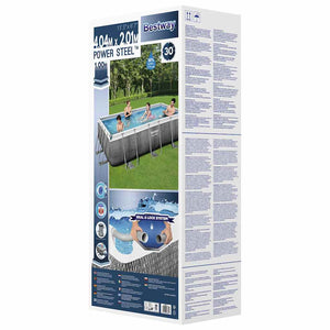 Bestway Power Steel Pool Set 404x201x100cm