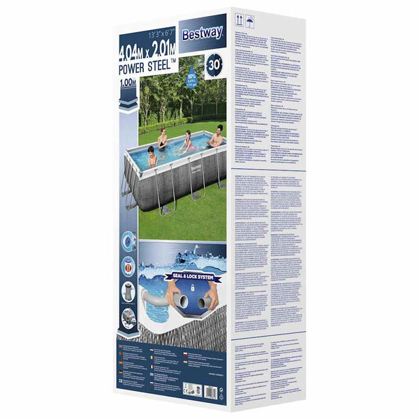 Bestway Power Steel Pool Set 404x201x100cm