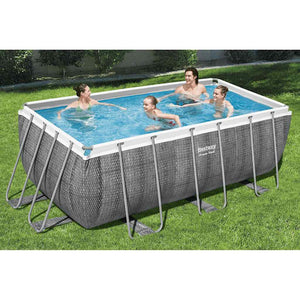 Bestway Power Steel Rechteckpool-Set