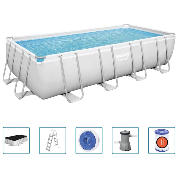 Bestway Power Steel Frame Pool Set