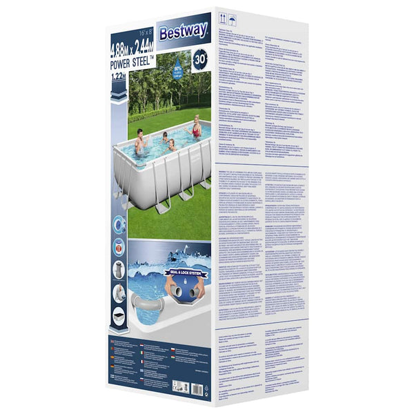 Bestway Power Steel Frame Pool Set