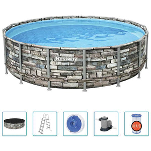 Bestway Power Steel Pool Set 488x122cm
