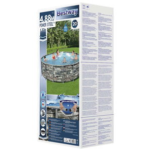 Bestway Power Steel Pool Set 488x122cm