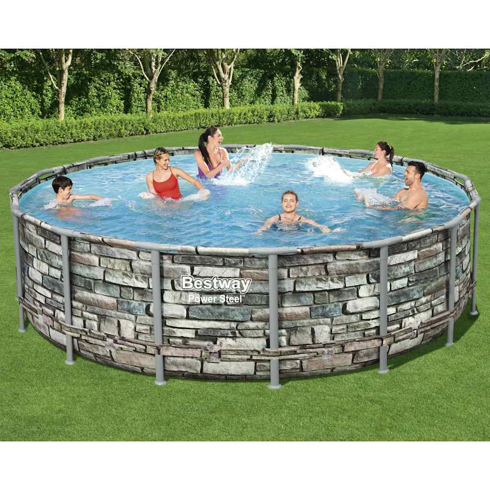 Bestway Power Steel Pool Set 488x122cm