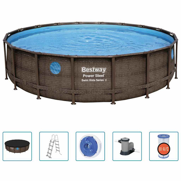 Bestway Power Steel Pool Set 549x122cm
