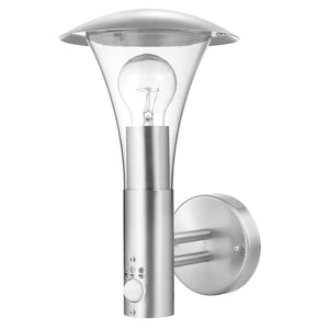 Ranex Wandleuchte mit PIR-Sensor 60 W Chrom 5000.318
