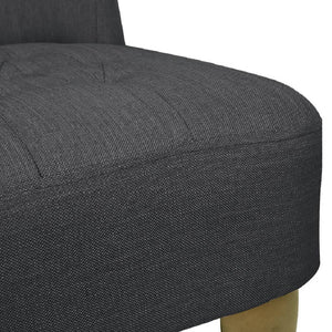 Französischer Stuhl Grau Stoff